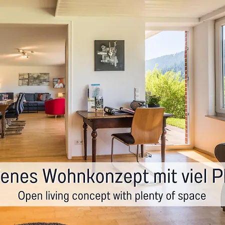 Burghalde: Sauna | Kamin | Garten | Eingezaeunt *