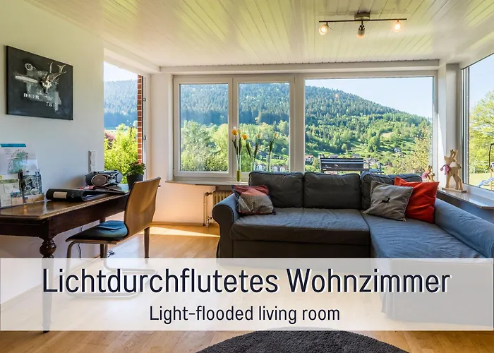 Burghalde: Sauna | Kamin | Garten | Eingezaeunt *